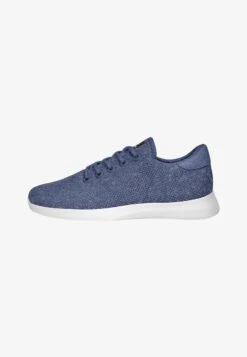 Giesswein MERINO WOOL KNIT - Sneaker Low - Denim