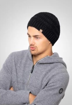 Giesswein KULMKOGEL - Mütze - Schwarz -Giesswein 22afcd1c679745188d6f2d43d1db3aec