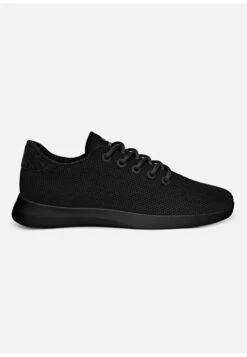 Giesswein MERINO WOOL KNIT - Sneaker Low - Black -Giesswein 27a3607d28b34c12adb418e87eed9e3d