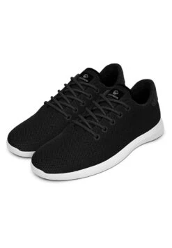 Giesswein MERINO WOOL KNIT WOMEN - Sneaker Low - Black White -Giesswein 313c987565324788b1ceaea767440986