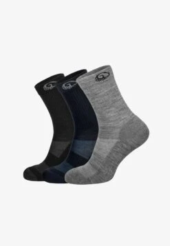 Giesswein MERINO HIKING SOCKS 3 PACK - Sportsocken - Set X Schwarz X Dk Blau X Schiefer -Giesswein 3c375cadf1c34416973e33986c986be3 2