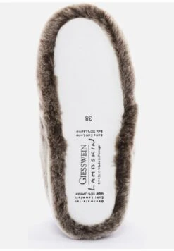 Giesswein GASCHURN - LAMMFELL HAUSSCHUH - Hausschuh - Nerz -Giesswein 3dcda464ade54e4b8f43714b26870ba8