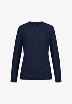 Giesswein WOLLPULLOVER RUNDHALS - Sweatshirt - Ocean Blue -Giesswein 4396a5495afb436b9732a6fdc1f02af8