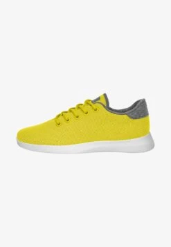 Giesswein MERINO WOOL KNIT - Sneaker Low - Lime