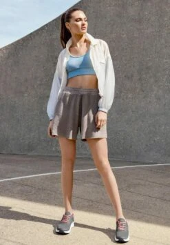 Giesswein PEAK - Laufschuh Stabilität - Pink/grey