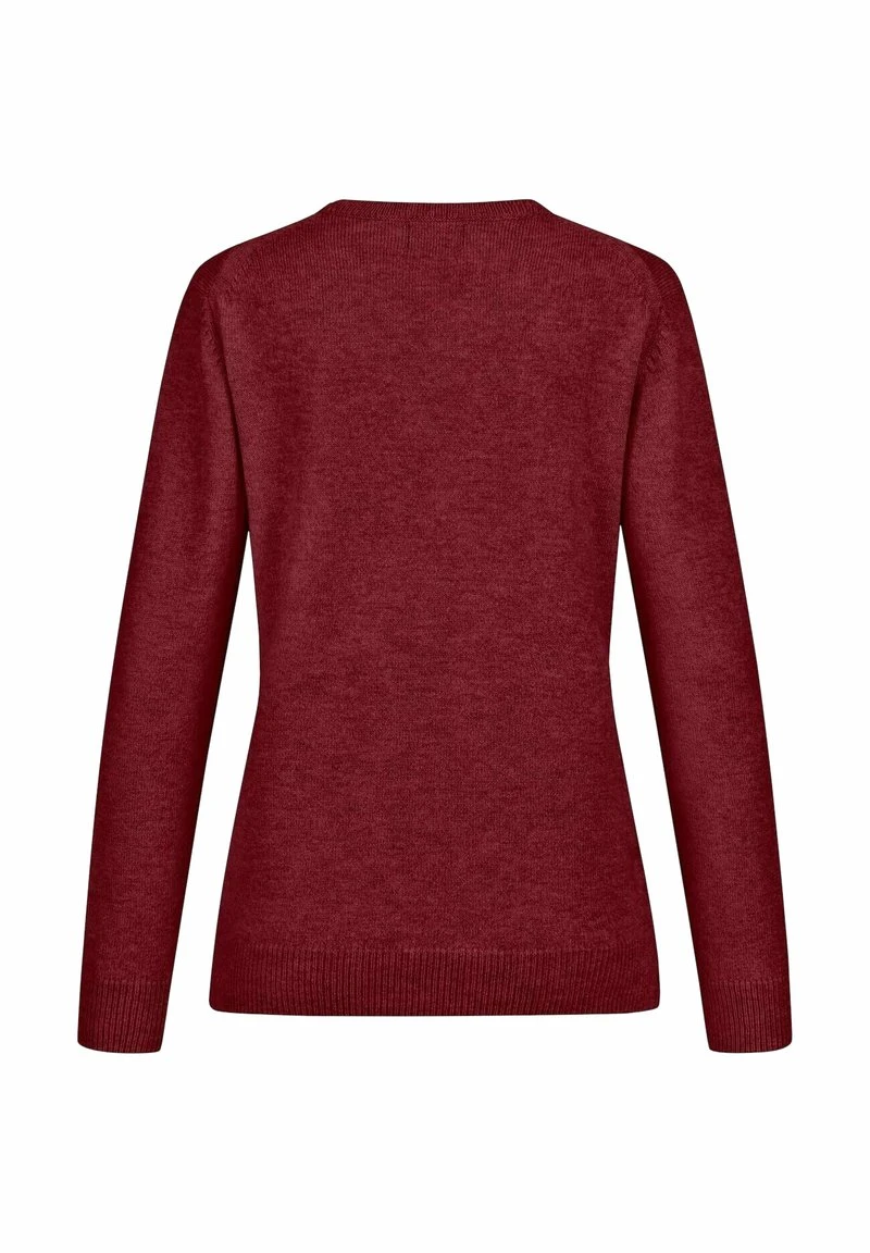 Giesswein V AUSSCHNITT - Strickpullover - Bordeaux 5 Giesswein V AUSSCHNITT - Strickpullover - Bordeaux – Bild 3