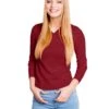 Giesswein V AUSSCHNITT - Strickpullover - Bordeaux -Giesswein 79e4821108a947f085b1a4daa30e9730