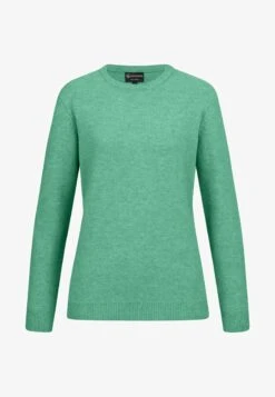 Giesswein WOLLPULLOVER RUNDHALS - Sweatshirt - Ocean Blue -Giesswein 8acc5561a574404c8cbf9e9e7621d4f7