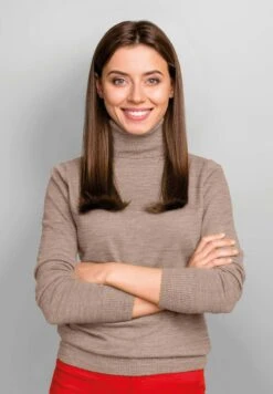 Giesswein LIGHT ROLLKRAGEN - Strickpullover - Sandmelé