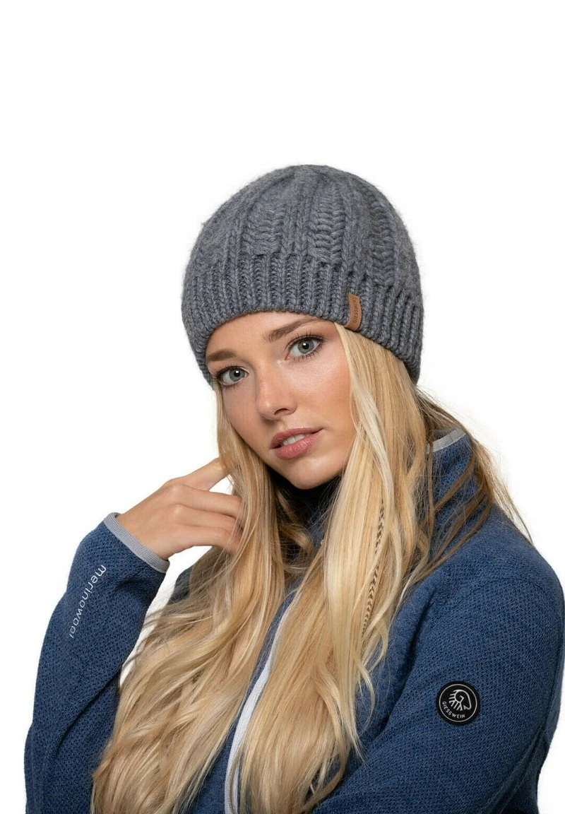 Giesswein HOCHLANTSCH - Mütze - Schiefer 4 Giesswein HOCHLANTSCH - Mütze - Schiefer – Bild 2