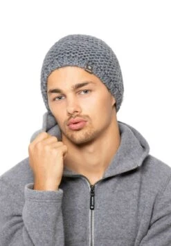 Giesswein SANDLING - Mütze - Schiefer -Giesswein af29ee402b854163a20723f9d0fad662