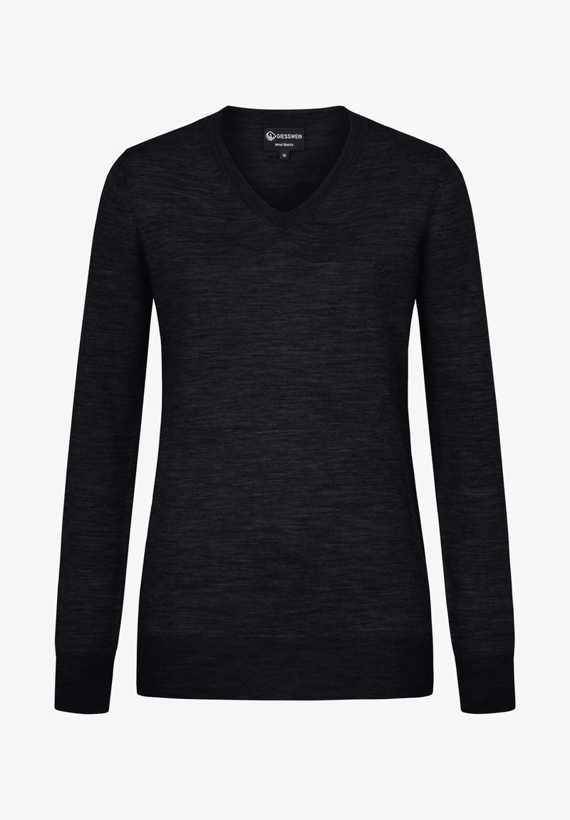 Giesswein LIGHT V-AUSSCHNITT - Strickpullover - Schiefer 7 Giesswein LIGHT V-AUSSCHNITT - Strickpullover - Schiefer – Bild 5