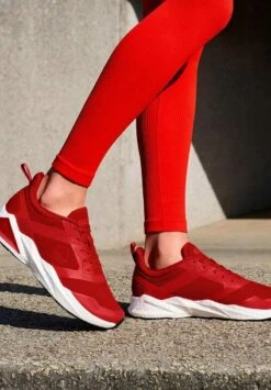 Giesswein PEAK - Laufschuh Stabilität - Flammenrot