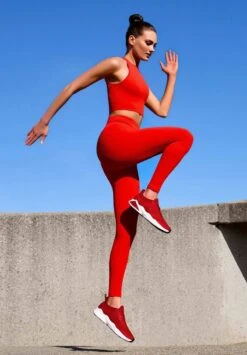 Giesswein PEAK - Laufschuh Stabilität - Flammenrot -Giesswein ed4cc4c48e0747b1831cd96004b0fe93