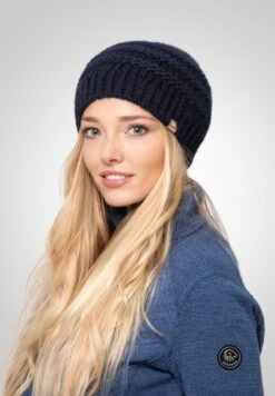 Giesswein KULMKOGEL - Mütze - Dark-blue Denim -Giesswein ff32ec0335dc49a7a47b995b28740dc9